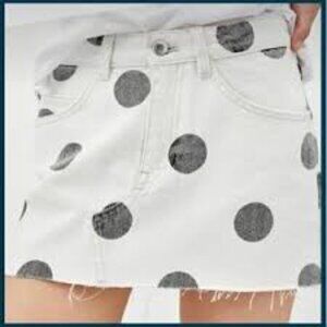 Zara Polka Dot Skirt Women  Size M